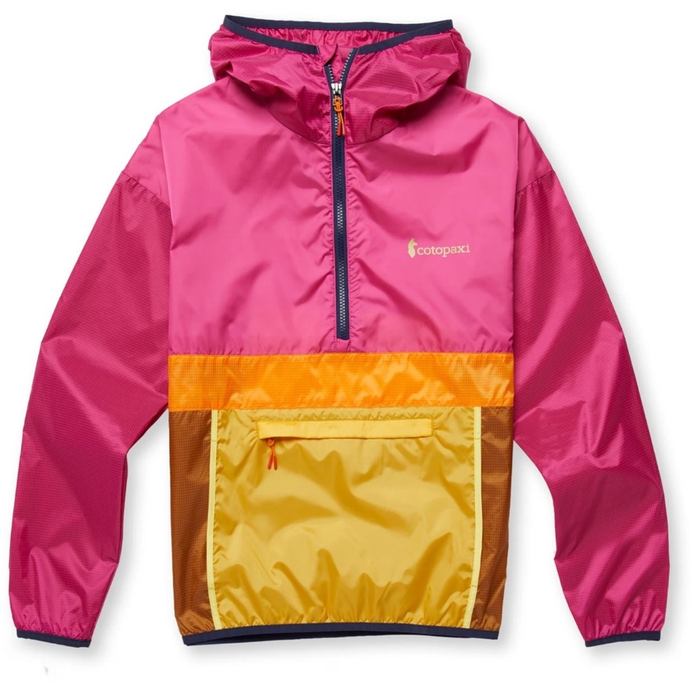 Cotopaxi Teca Half Zip Windbreaker Women's Large in Pop Color